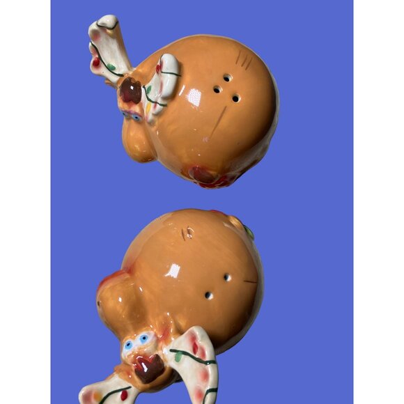 Pacific Christmas Reindeer salt and Pepper Shaker Set - Picture 7 of 12